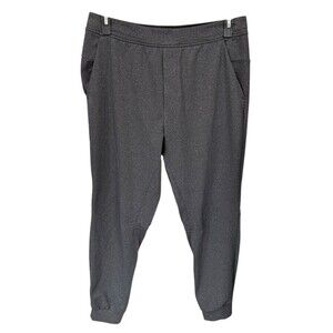 Lululemon Intent Jogger 30” Heathered‎ Black Size Large Athletic Casual